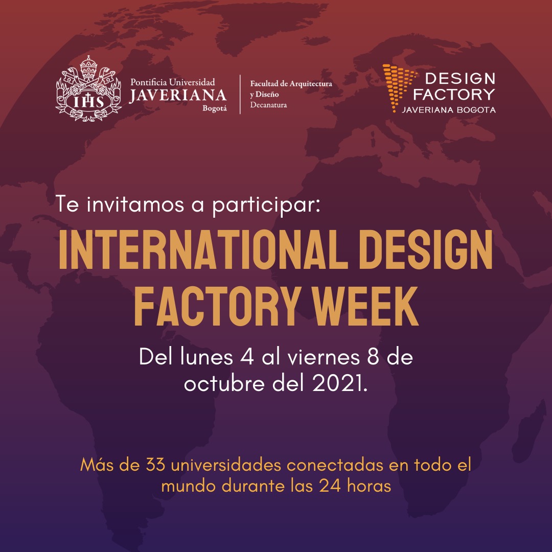 Universidad Javeriana presente en la Semana Internacional Design Factory 2021 imagen